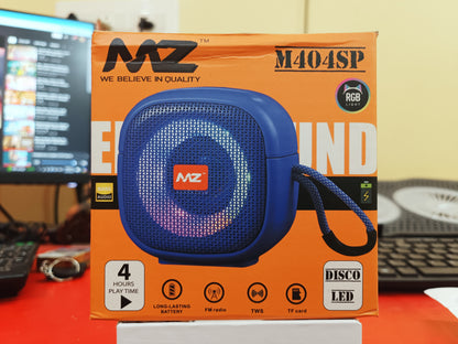 MZ M404SP Disco LED RGB Loud Sound Bluetooth Speaker