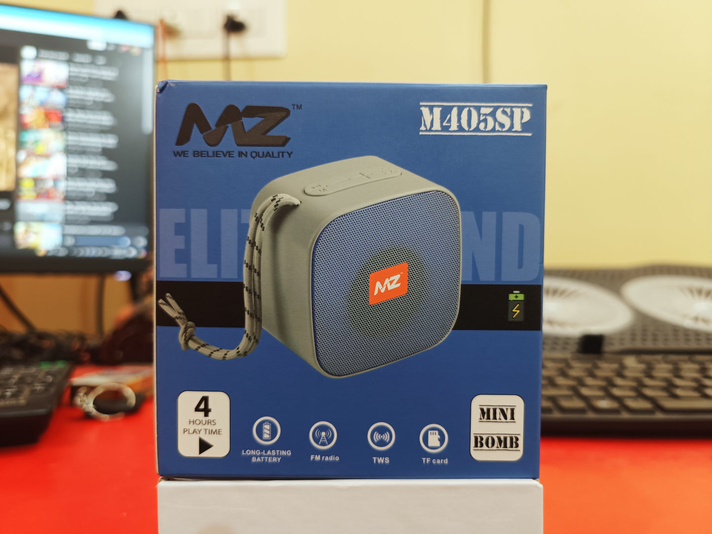 MZ M405SP Mini Bomb Elite Sound Bluetooth Speaker
