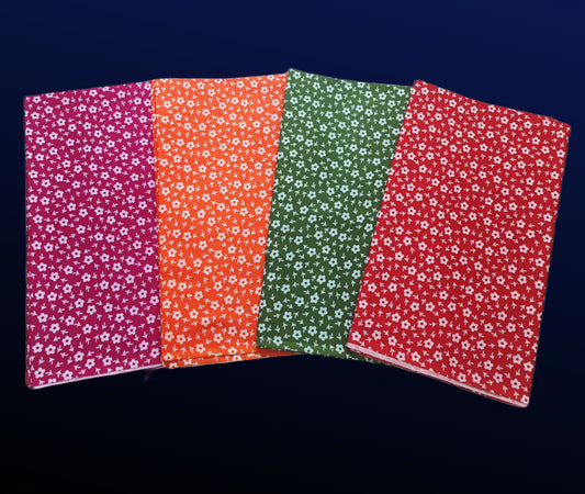 Aravali Nighty Cut Piece/Fabrics (4 Colour Set/4×120)